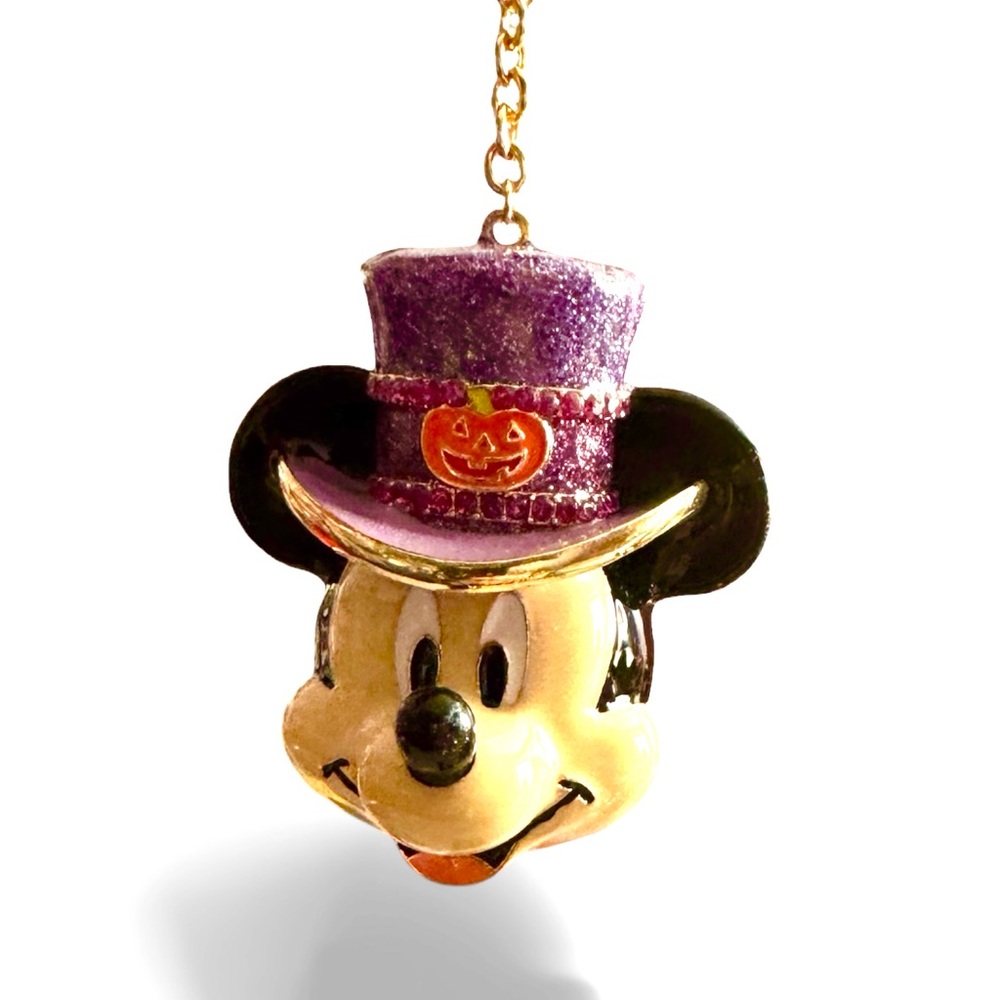 BaubleBar Mickey Mouse Halloween Purse Charm Keychain